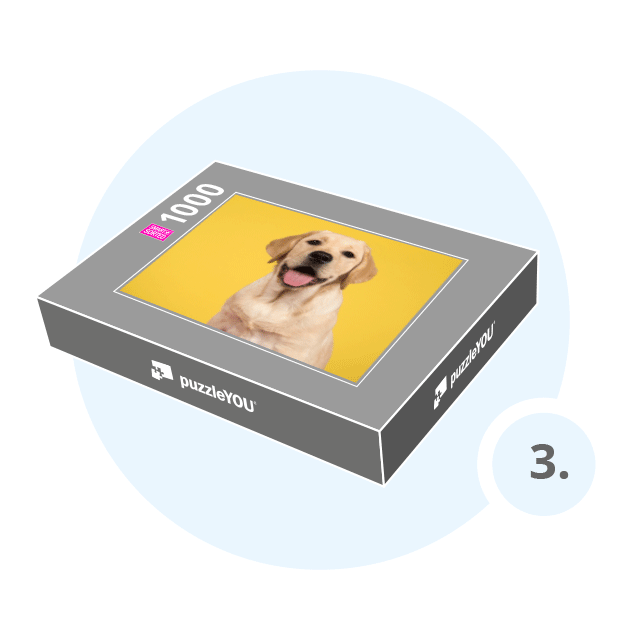 SMART SORTED Puzzle gestalten - Schritt 3 Schachtel gestalten