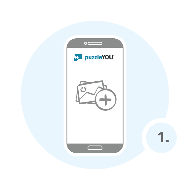 Criar um puzzle de fotografias de 200 peças - passo 1