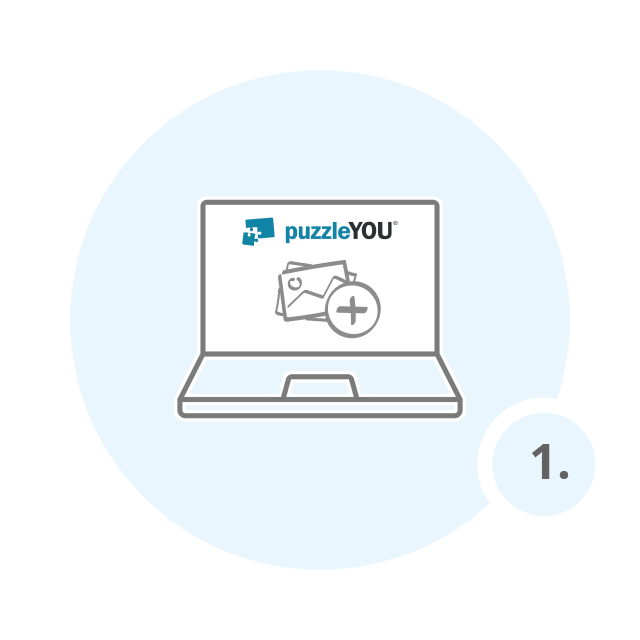 Criar um puzzle de fotografias de 200 peças - passo 1