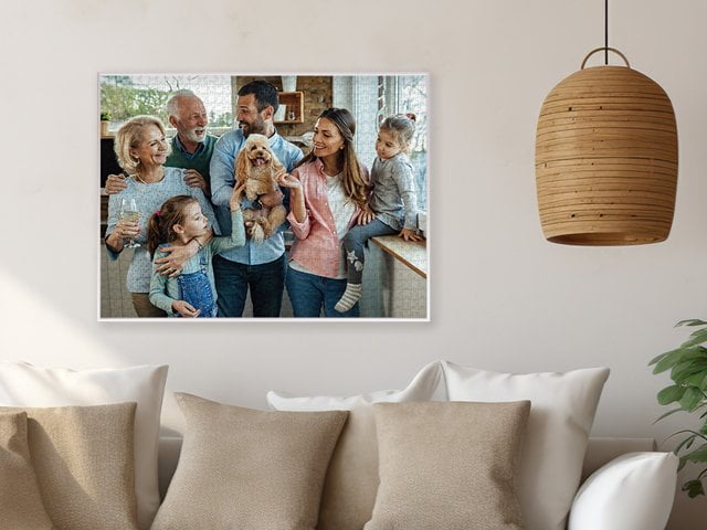 Moldura para puzzles