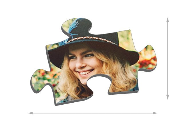 Puzzle de 100 peças tamanho das peças do puzzle