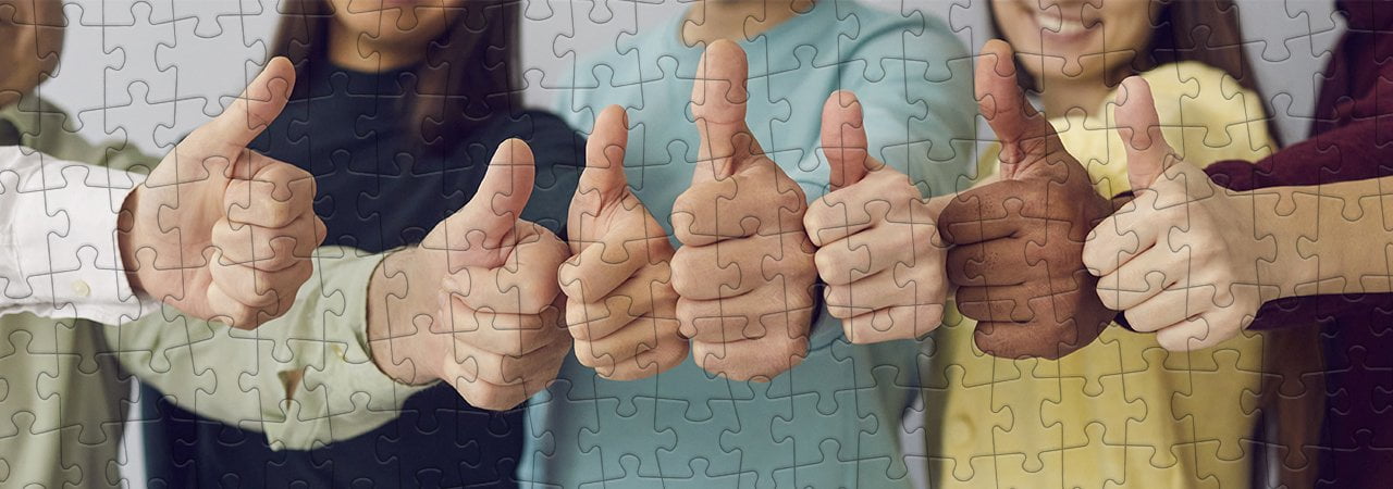 Qualidade de puzzle para diversão intensa