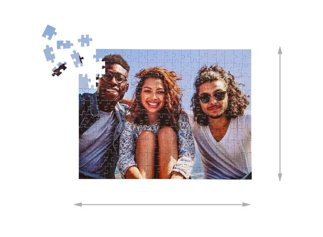 Puzzle de 200 peças tamanho