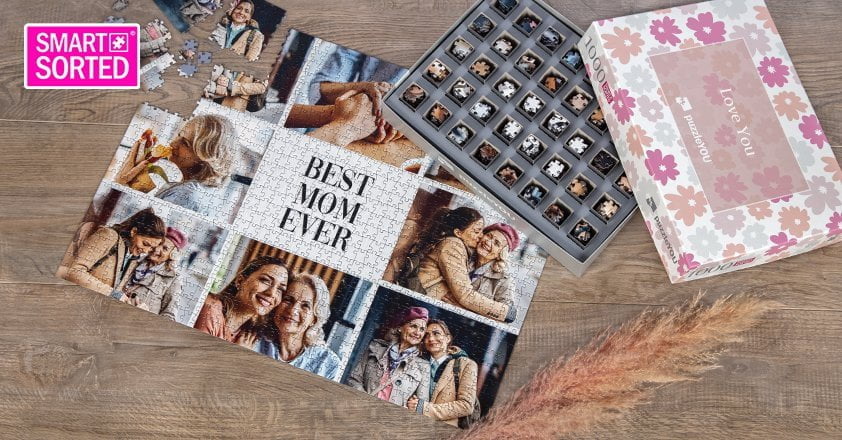 SMART SORTED - Puzzles surpresa para o Dia da Mãe