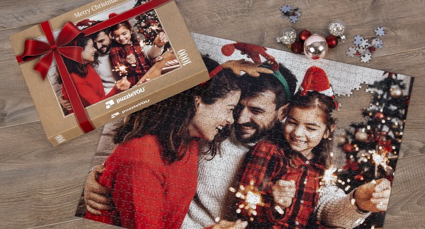 Puzzle fotográfico para o Natal