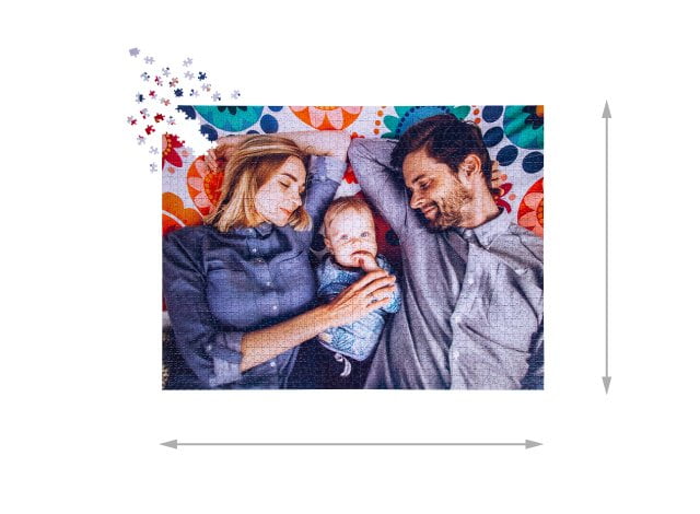 Tamanho, quando montado